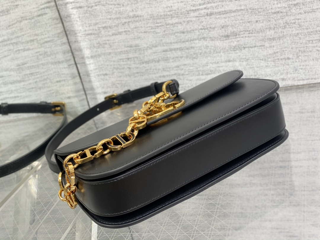 Dior M9260 30 Montaigne Avenue Bag Black Box Calfskin