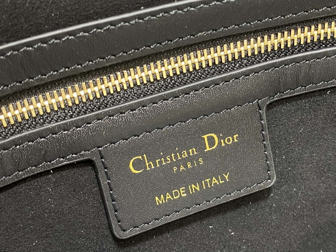 Dior M9260 30 Montaigne Avenue Bag Black Box Calfskin