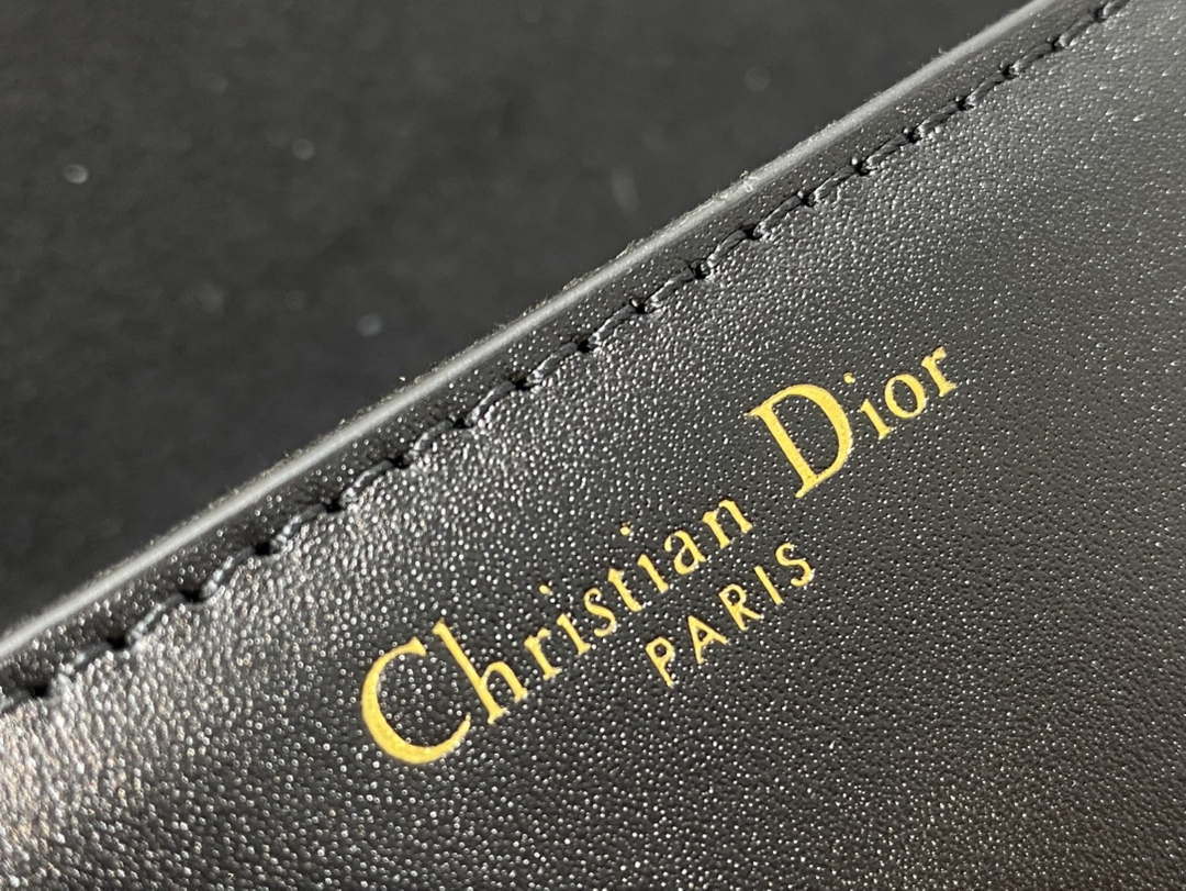Dior M9260 30 Montaigne Avenue Bag Black Box Calfskin