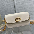 Dior M9260 30 Montaigne Avenue Bag Dusty Ivory Box Calfskin - Default Title - View 1