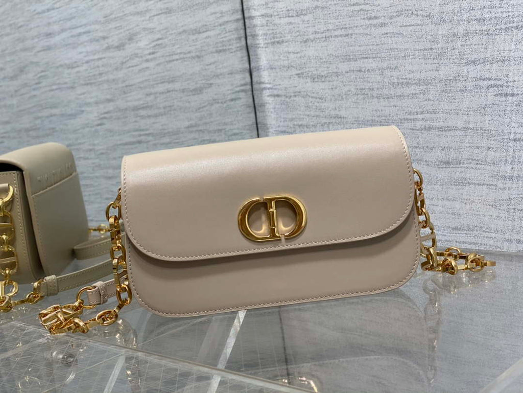 Dior M9260 30 Montaigne Avenue Bag Dusty Ivory Box Calfskin