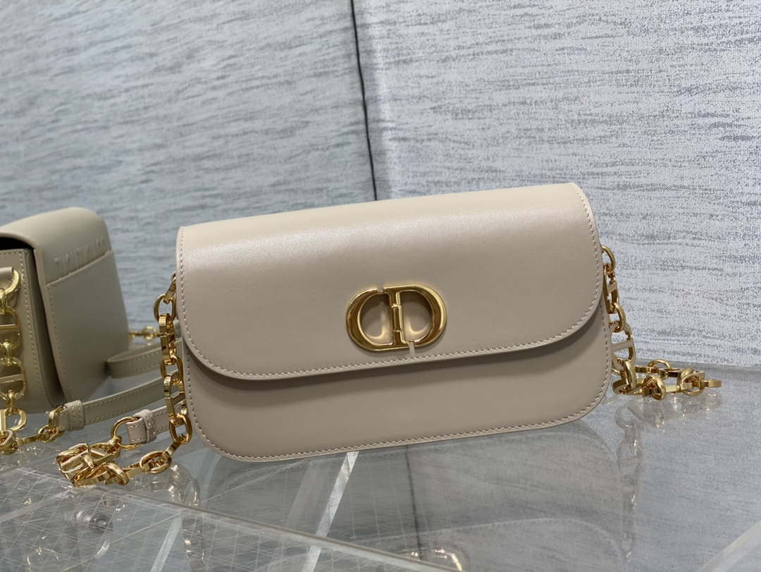 Dior M9260 30 Montaigne Avenue Bag Dusty Ivory Box Calfskin