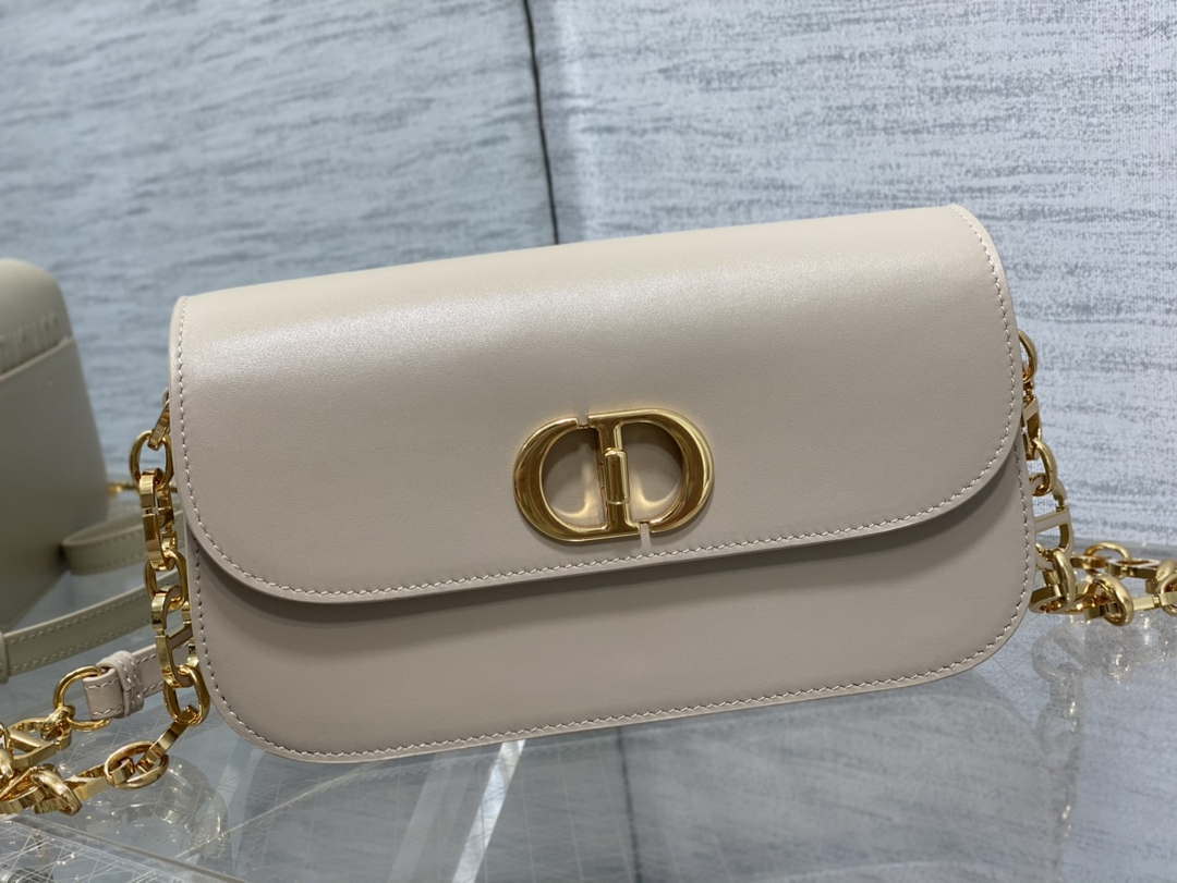 Dior M9260 30 Montaigne Avenue Bag Dusty Ivory Box Calfskin