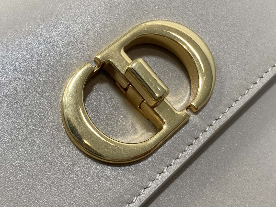 Dior M9260 30 Montaigne Avenue Bag Dusty Ivory Box Calfskin