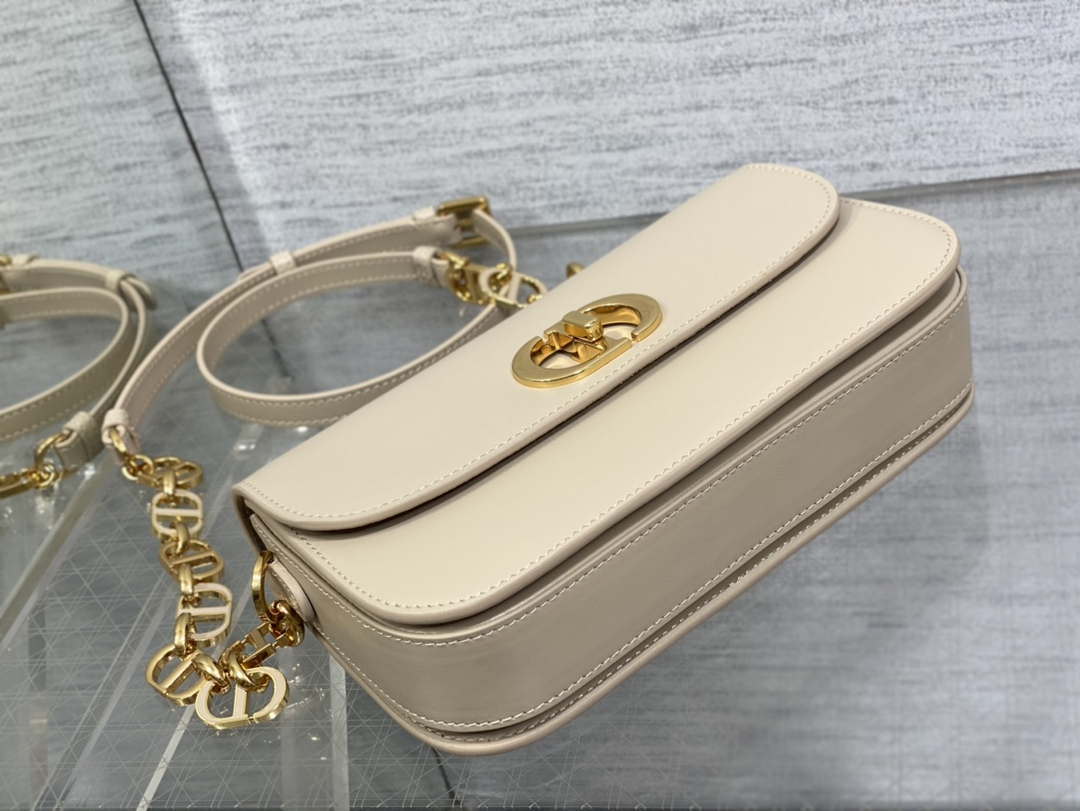 Dior M9260 30 Montaigne Avenue Bag Dusty Ivory Box Calfskin