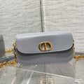 Dior M9260 30 Montaigne Avenue Bag Gray Box Calfskin - Default Title - View 1