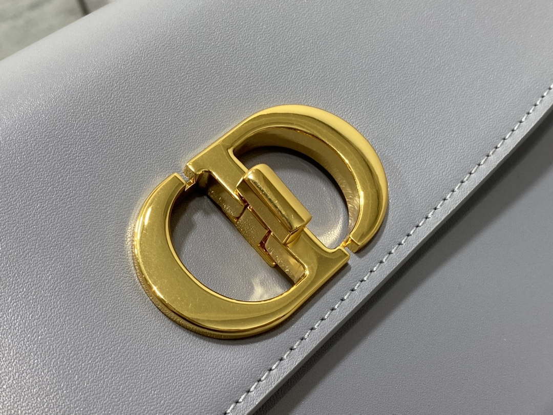 Dior M9260 30 Montaigne Avenue Bag Gray Box Calfskin