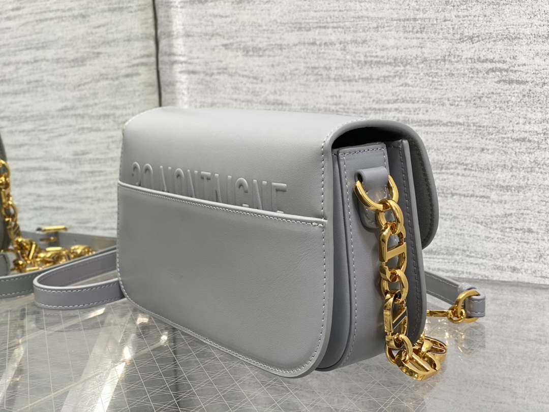 Dior M9260 30 Montaigne Avenue Bag Gray Box Calfskin