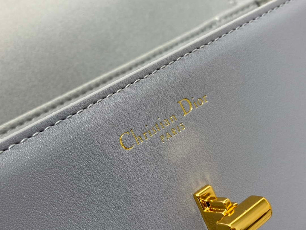 Dior M9260 30 Montaigne Avenue Bag Gray Box Calfskin
