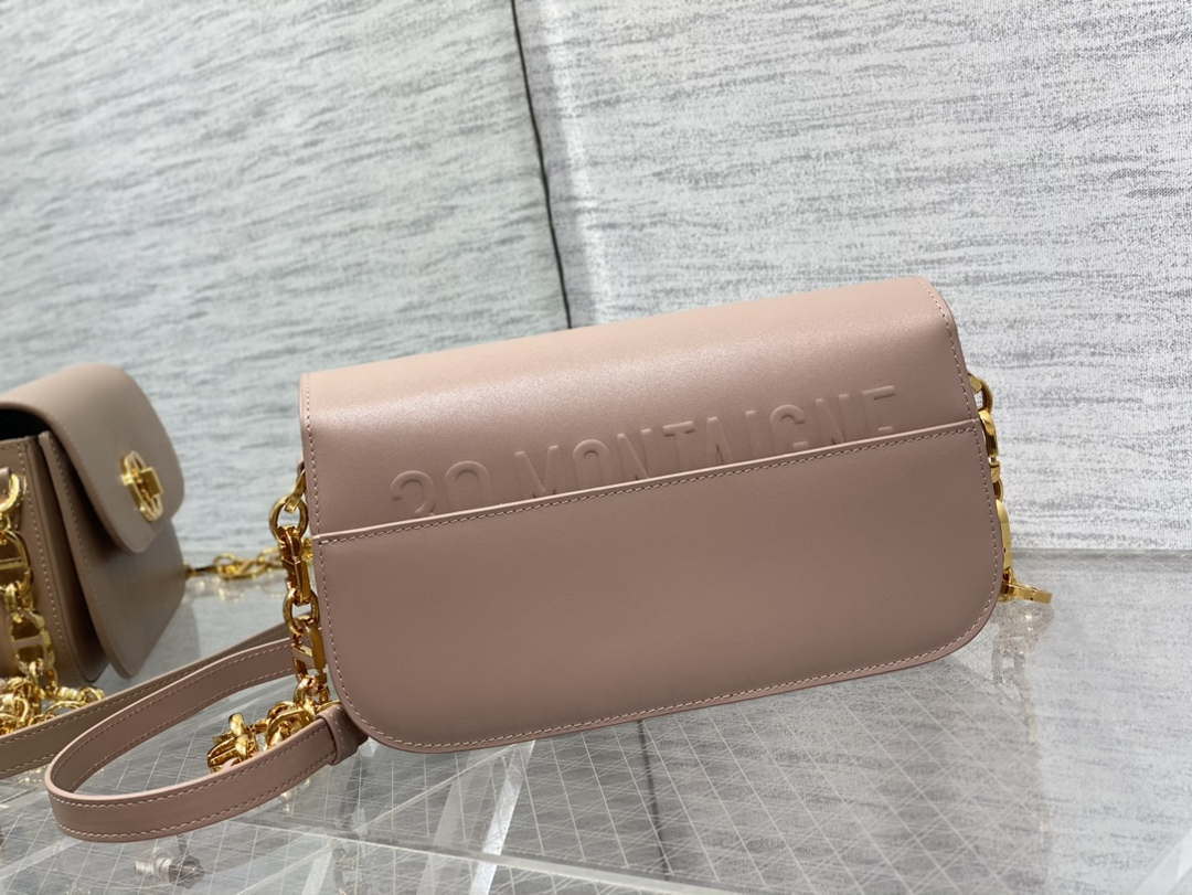 Dior M9260 30 Montaigne Avenue Bag Pink Box Calfskin