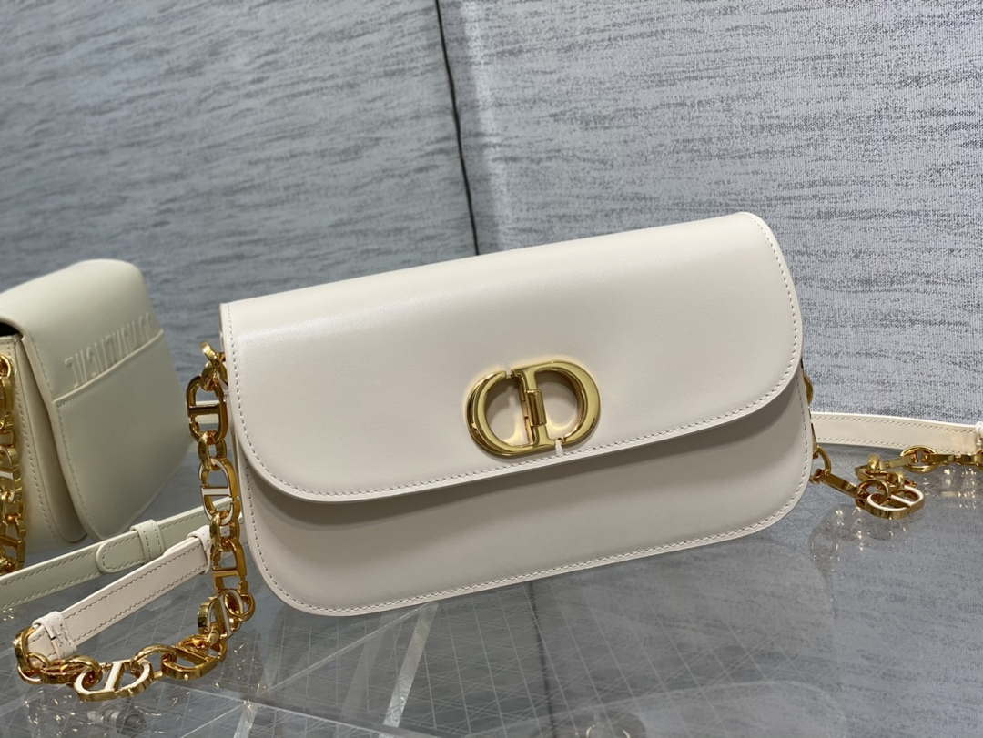 Dior M9260 30 Montaigne Avenue Bag Beige Box Calfskin