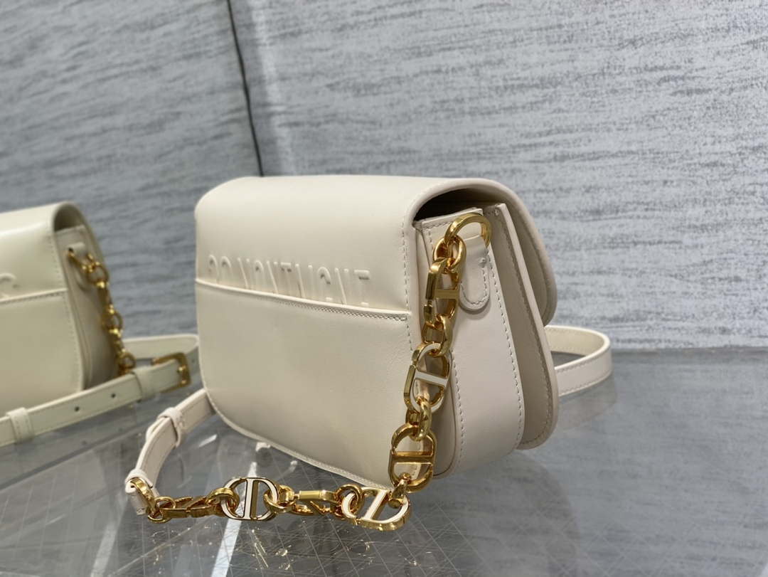 Dior M9260 30 Montaigne Avenue Bag Beige Box Calfskin
