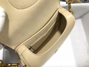 Dior M9317 Crossbody small dior Bobby bag Apricot box Calfskin - Default Title - View 10