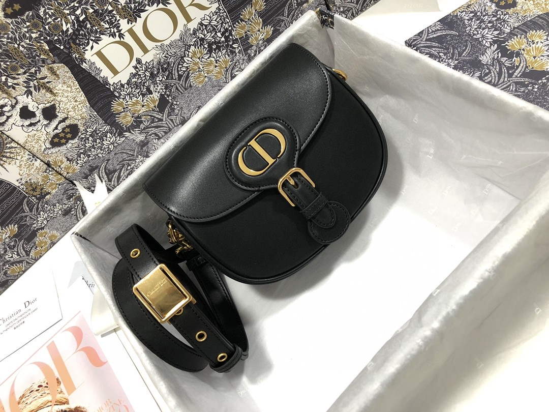 Dior M9317 Crossbody small dior Bobby bag Black box Calfskin - Default Title - View 1