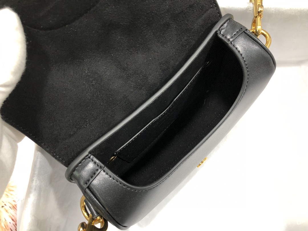 Dior M9317 Crossbody small dior Bobby bag Black box Calfskin - Default Title - View 8