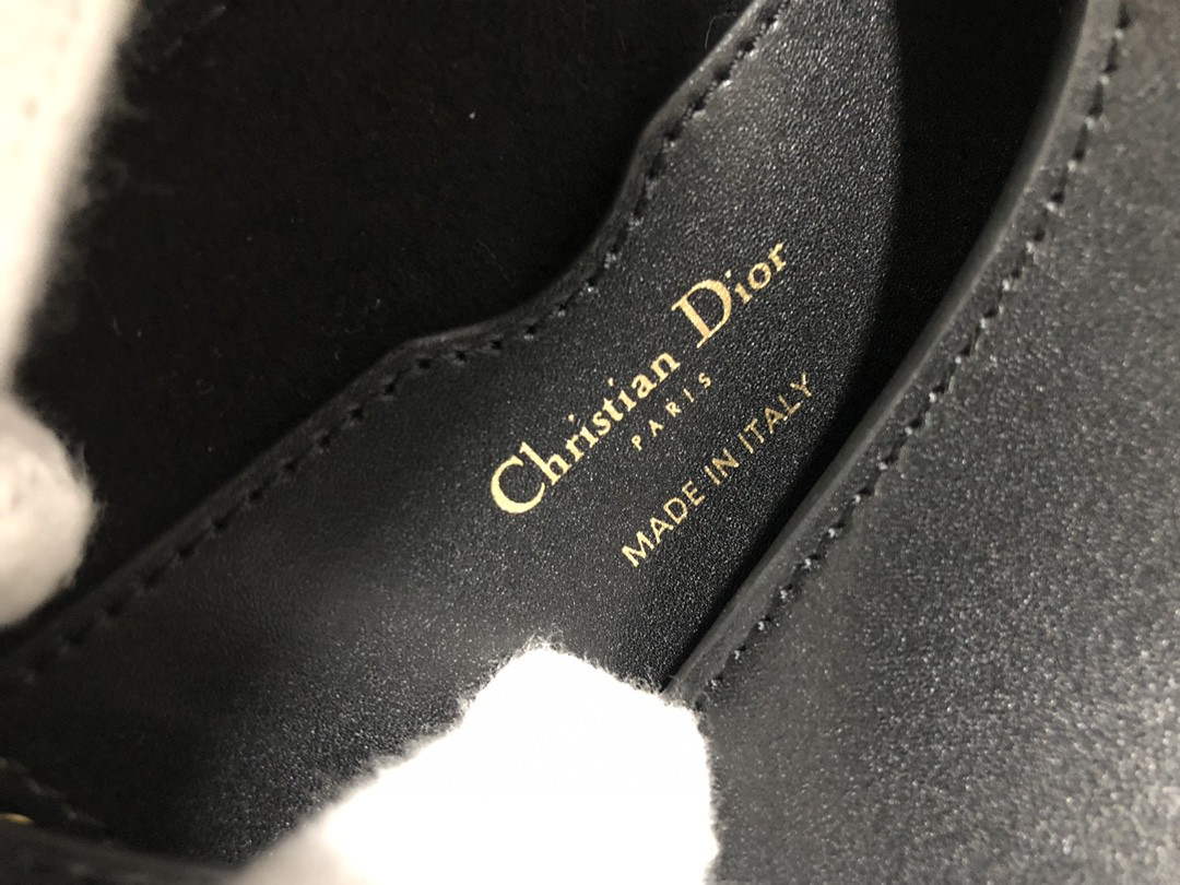 Dior M9317 Crossbody small dior Bobby bag Black box Calfskin