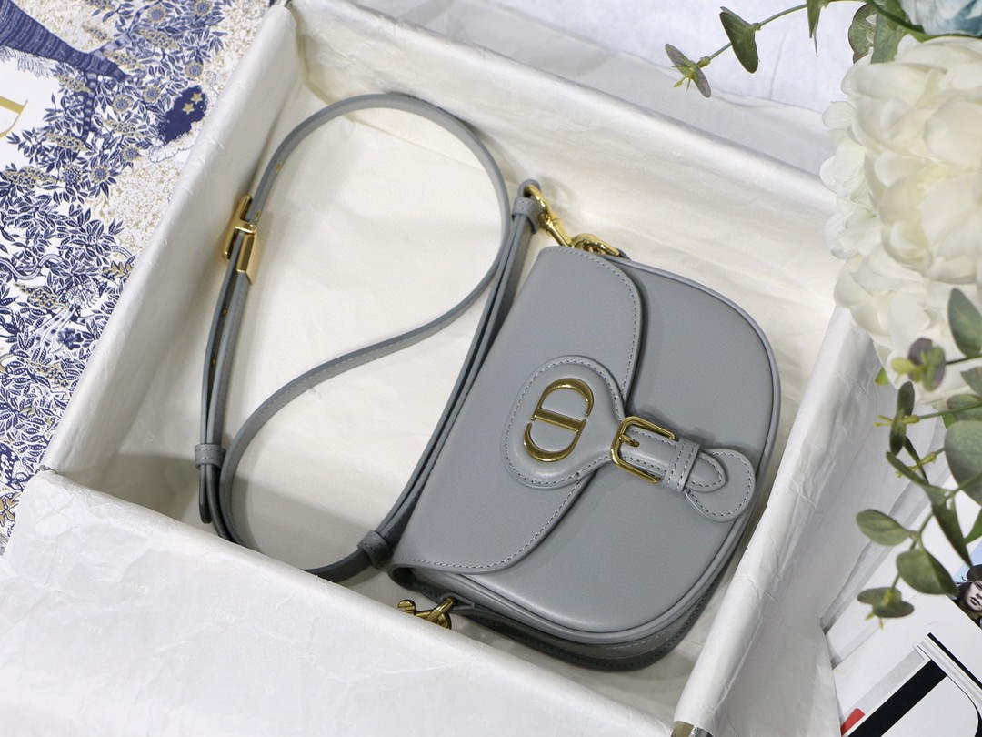 Dior M9317 Crossbody small dior Bobby bag Grey box Calfskin - Default Title - View 1
