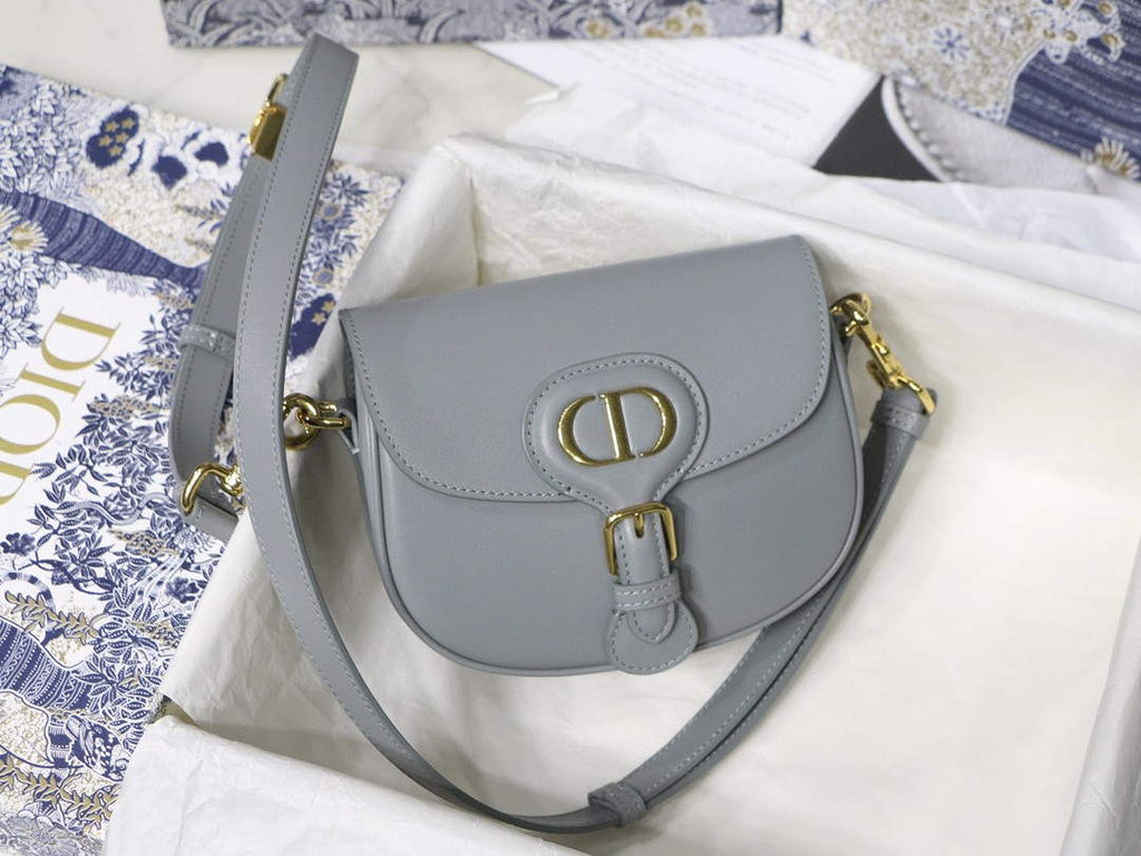 Dior M9317 Crossbody small dior Bobby bag Grey box Calfskin