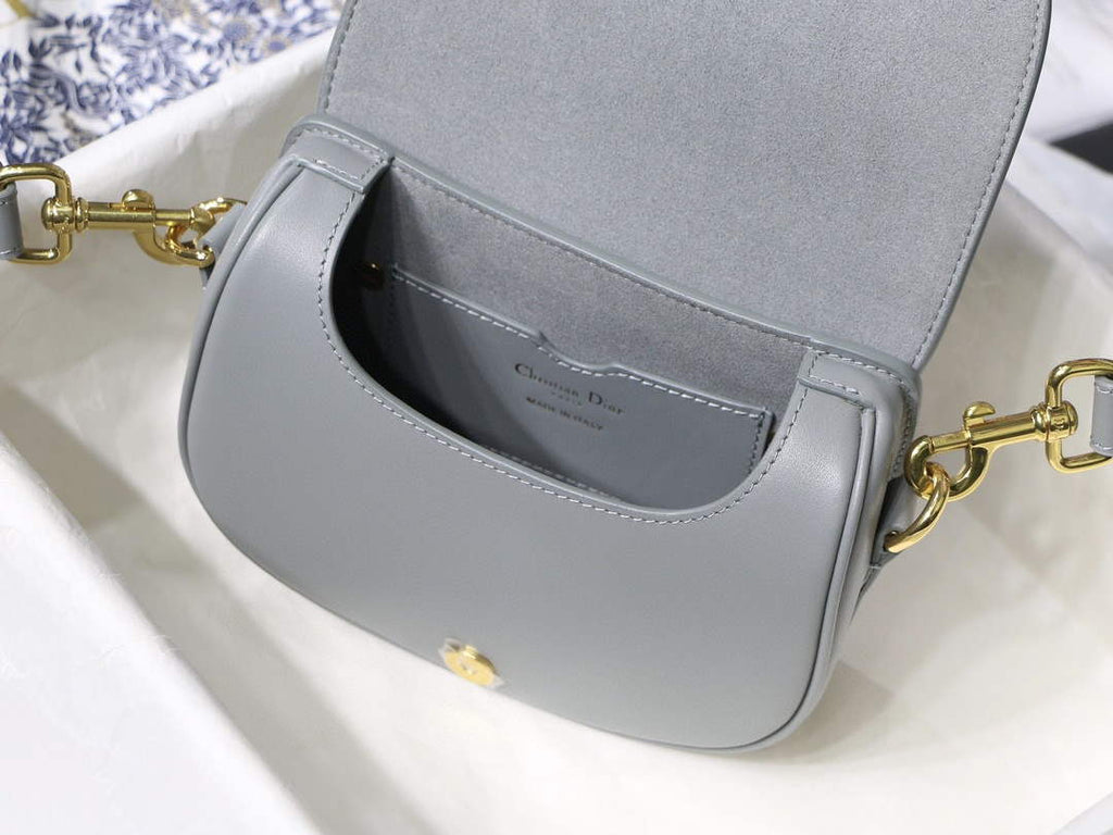 Dior M9317 Crossbody small dior Bobby bag Grey box Calfskin