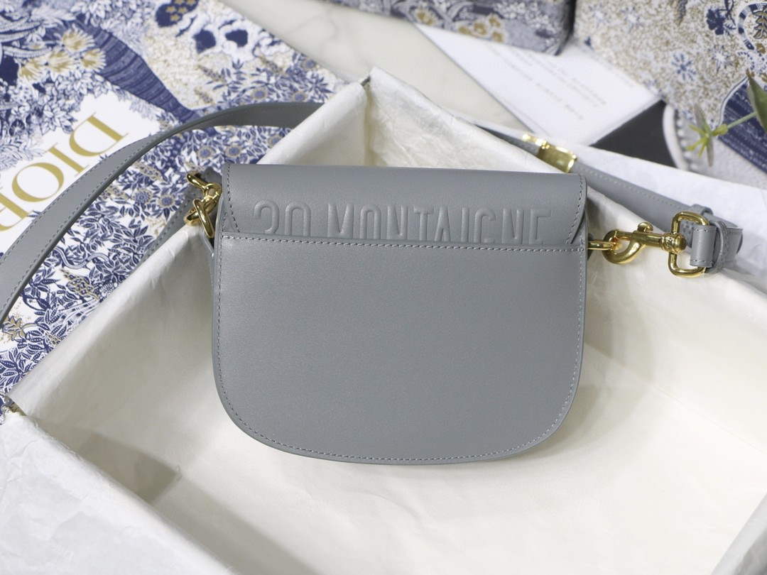 Dior M9317 Crossbody small dior Bobby bag Grey box Calfskin