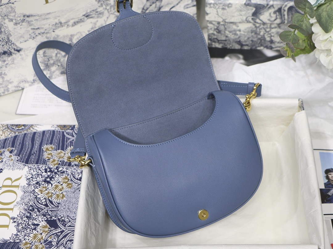 Dior M9317 Crossbody small dior Bobby bag Lake Blue box Calfskin - Default Title - View 3