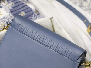 Dior M9317 Crossbody small dior Bobby bag Lake Blue box Calfskin - Default Title - View 4