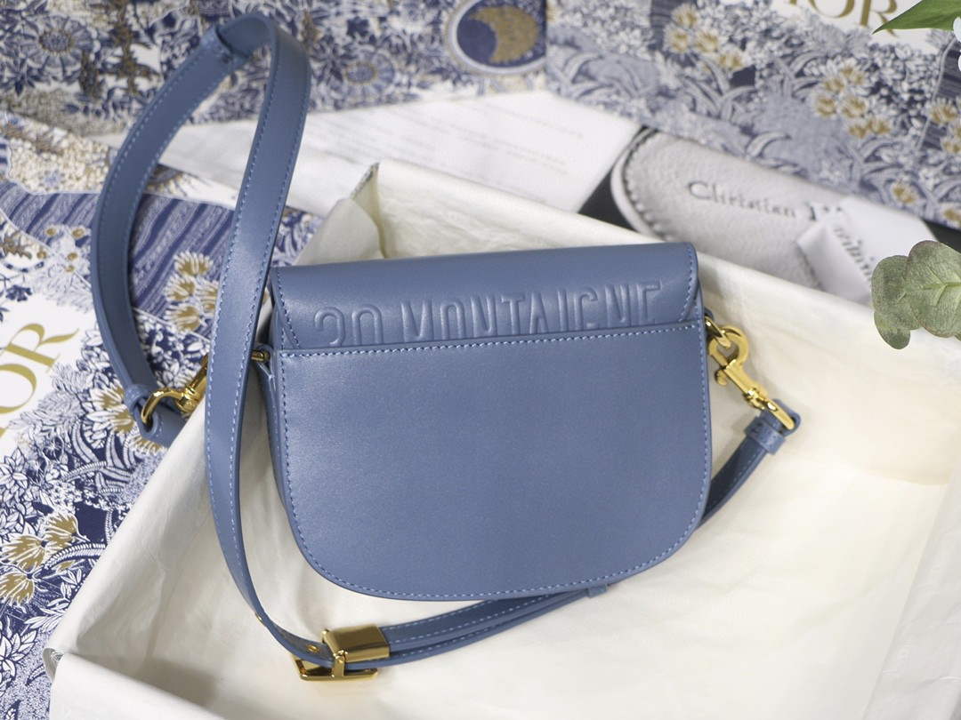 Dior M9317 Crossbody small dior Bobby bag Lake Blue box Calfskin - Default Title - View 5
