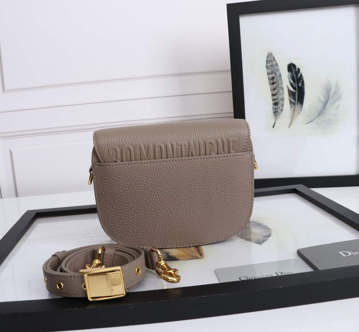 Dior M9317 Crossbody small dior Bobby bag Pacific Gray box Calfskin - Default Title - View 4