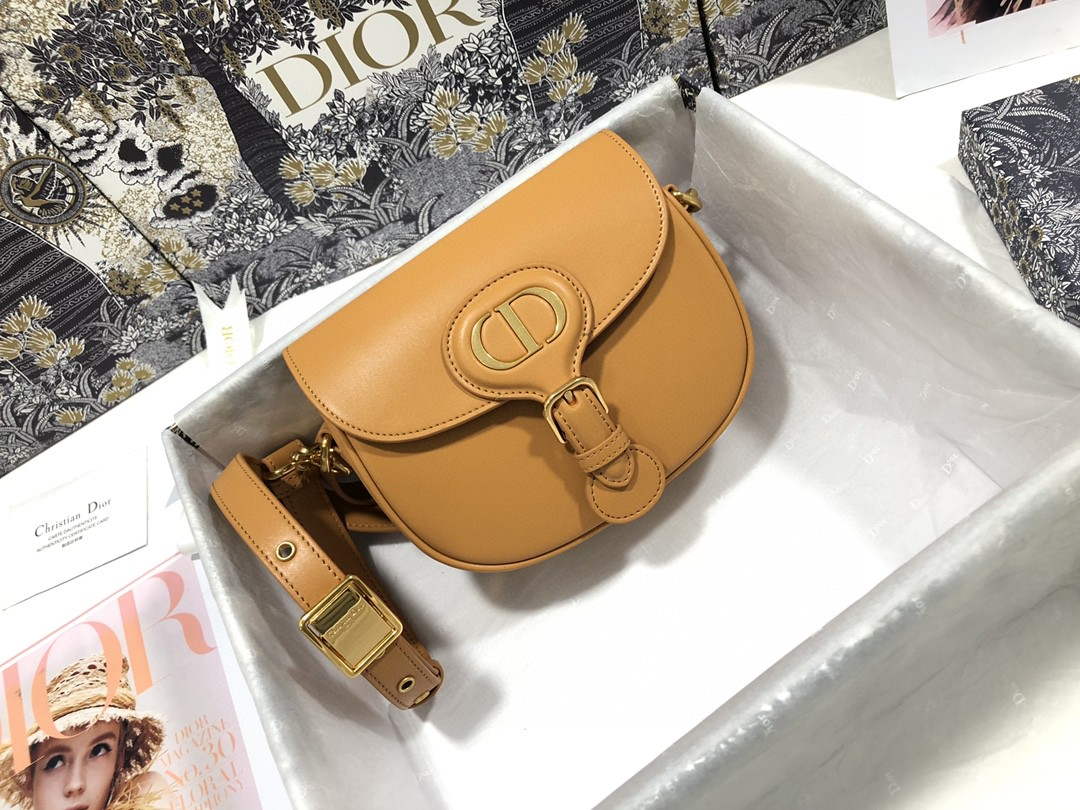Dior M9317 Crossbody small dior Bobby bag Tan box Calfskin - Default Title - View 1