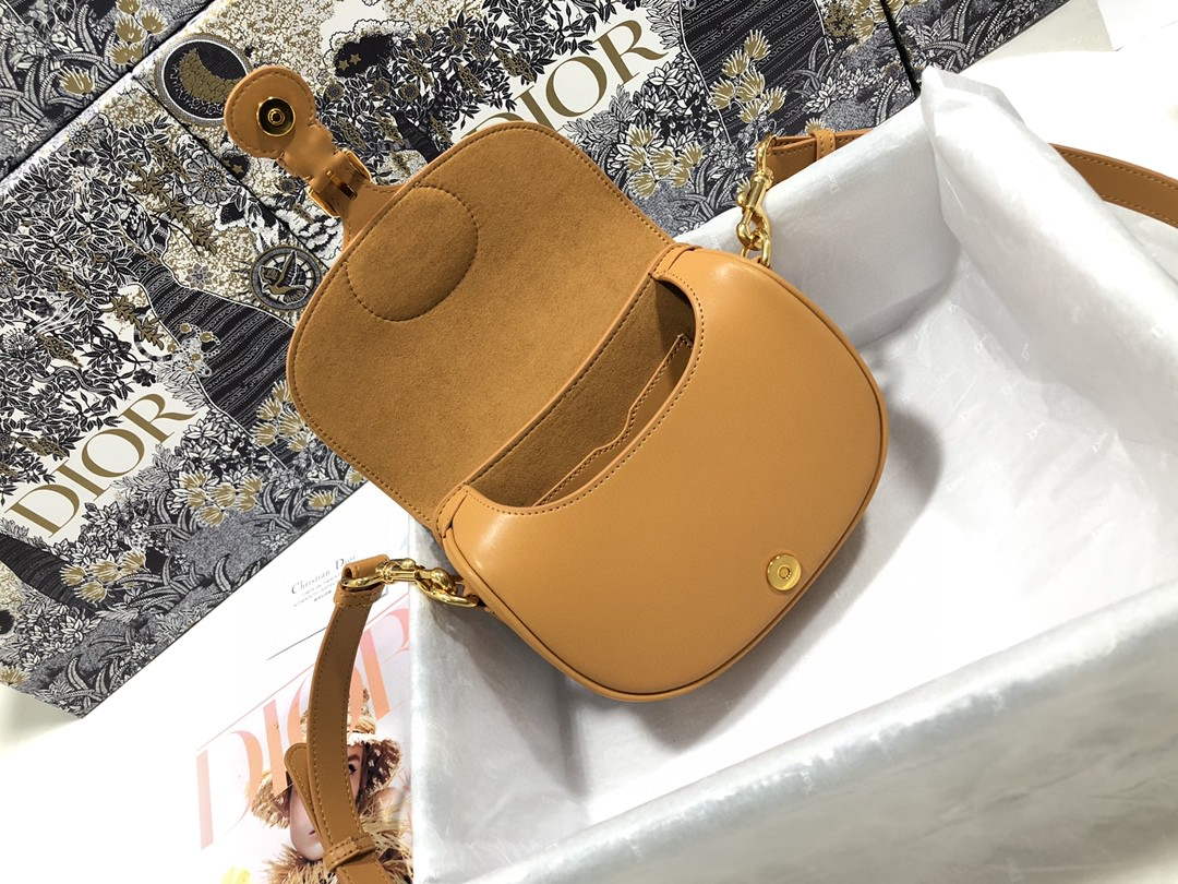 Dior M9317 Crossbody small dior Bobby bag Tan box Calfskin - Default Title - View 7