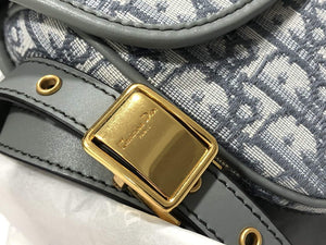 Dior M9317 Dior Bobby Medium Crossbody Bag Oblique Jacquard Light Green - Default Title - View 5