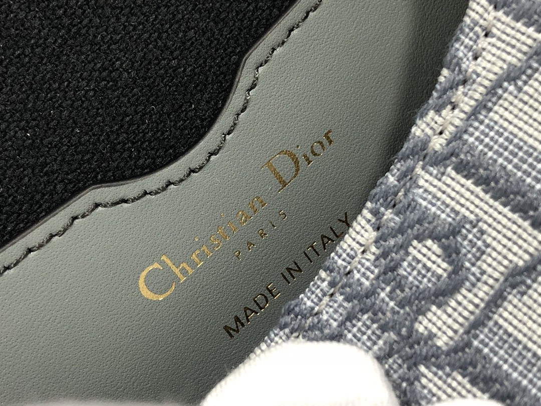 Dior M9317 Dior Bobby Medium Crossbody Bag Oblique Jacquard Light Green - Default Title - View 9