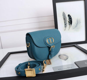 Dior M9317 Small bobby bag Blue Grained Calfskin - Default Title - View 3
