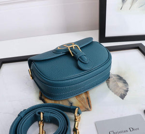 Dior M9317 Small bobby bag Blue Grained Calfskin - Default Title - View 5