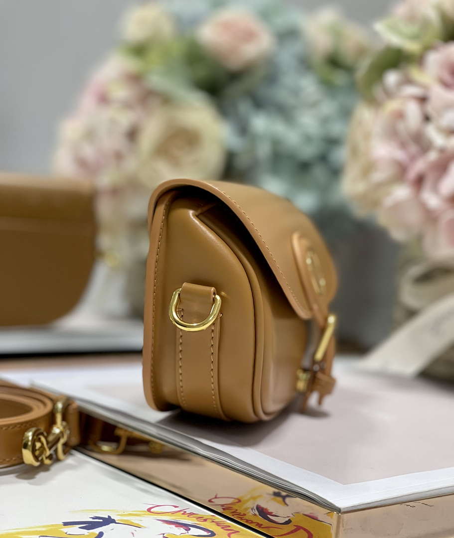 Dior M9317S Crossbody Small Bobby EAST-WEST Bag Smooth Calfskin Brown - Default Title - View 5