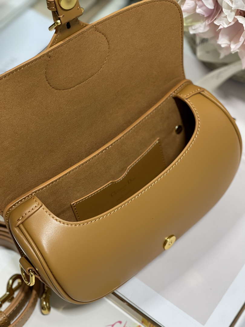 Dior M9317S Crossbody Small Bobby EAST-WEST Bag Smooth Calfskin Brown