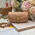 Dior M9317S Crossbody Small Bobby EAST-WEST Bag Smooth Calfskin Nude - Default Title - View 1
