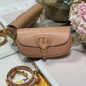 Dior M9317S Crossbody Small Bobby EAST-WEST Bag Smooth Calfskin Nude - Default Title - View 4