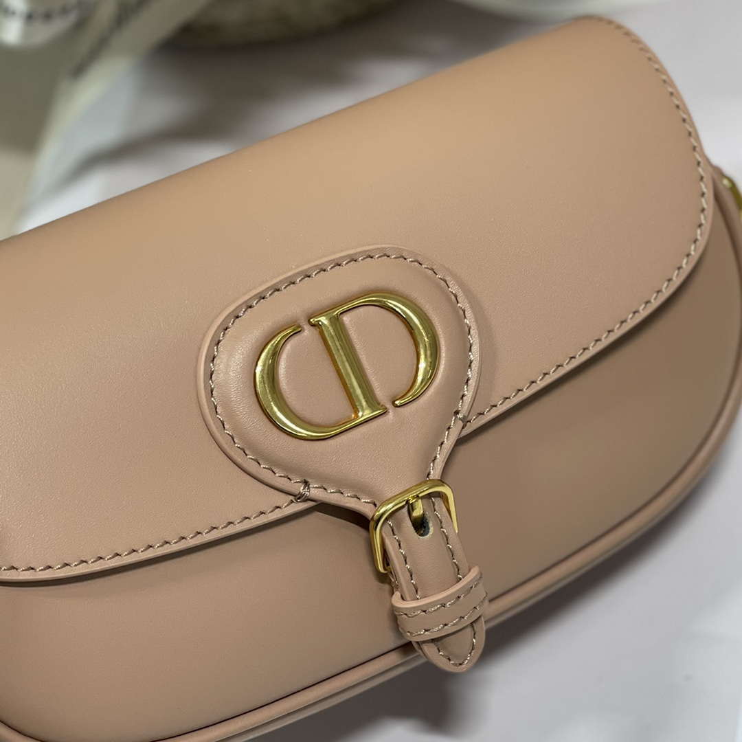 Dior M9317S Crossbody Small Bobby EAST-WEST Bag Smooth Calfskin Nude - Default Title - View 9