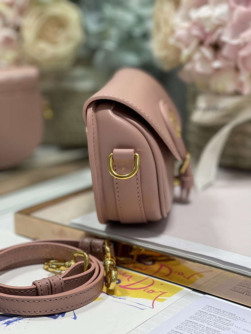 Dior M9317S Crossbody Small Bobby EAST-WEST Bag Smooth Calfskin Pink - Default Title - View 5