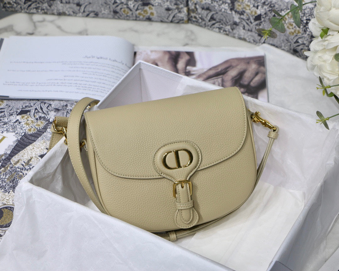 Dior M9319 Medium Bobby Bag Beige Grained Calfskin - Default Title - View 2
