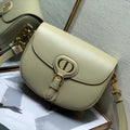 Dior M9319 Medium Bobby Bag Beige Gray Box Calfskin - Default Title - View 1