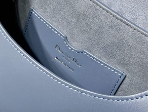 Dior M9319 Medium dior Bobby bag Warm Lake Blue Calfskin - Default Title - View 5
