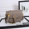 Dior M9319 Medium dior Bobby bag Warm Taupe Grained Calfskin - Default Title - View 1