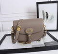 Dior M9319 Medium dior Bobby bag Warm Taupe Grained Calfskin