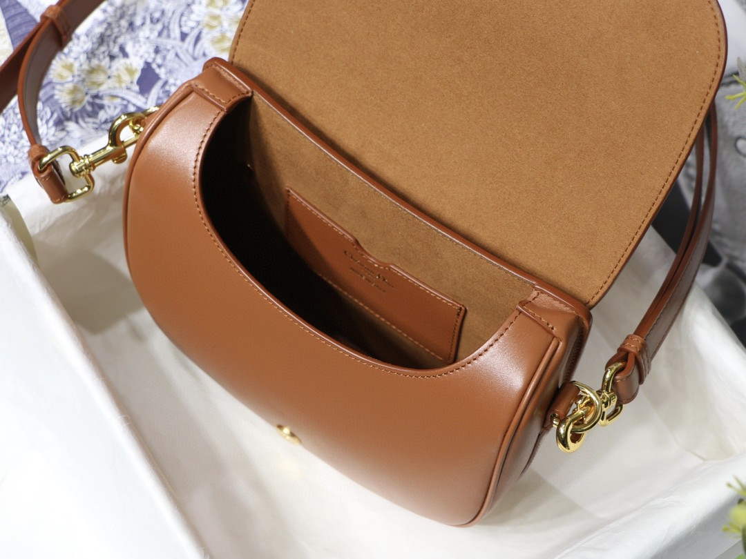 Dior M9319 Medium dior Bobby bag Brown box Calfskin - Default Title - View 9