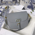 Dior M9319 Medium dior Bobby bag Grey box Calfskin - Default Title - View 1