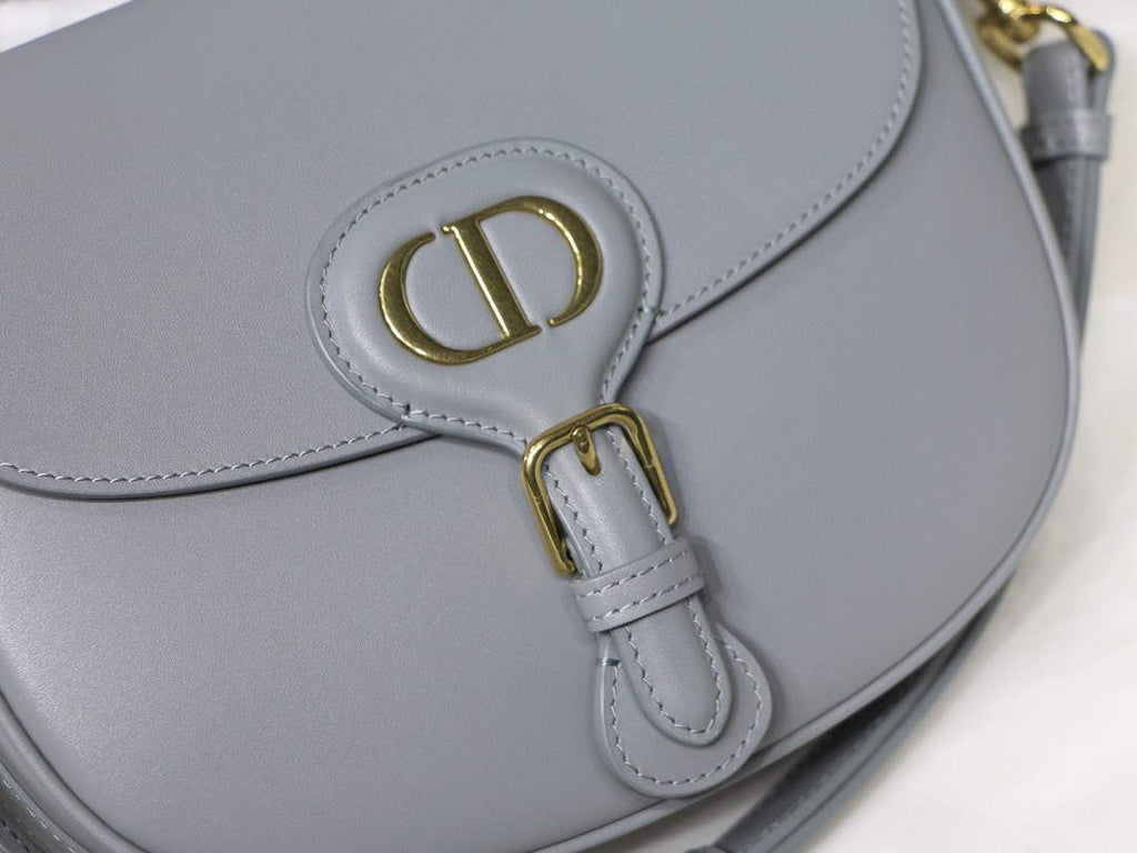 Dior M9319 Medium dior Bobby bag Grey box Calfskin