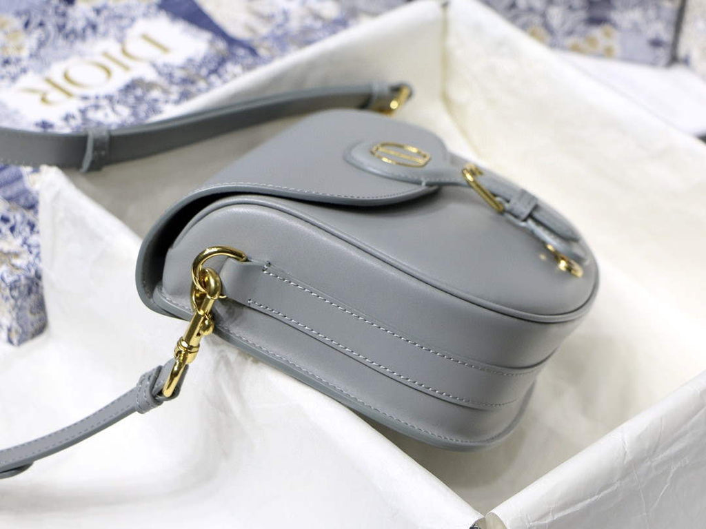 Dior M9319 Medium dior Bobby bag Grey box Calfskin