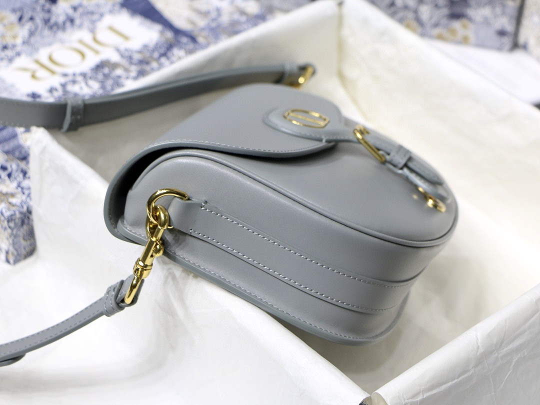 Dior M9319 Medium dior Bobby bag Grey box Calfskin